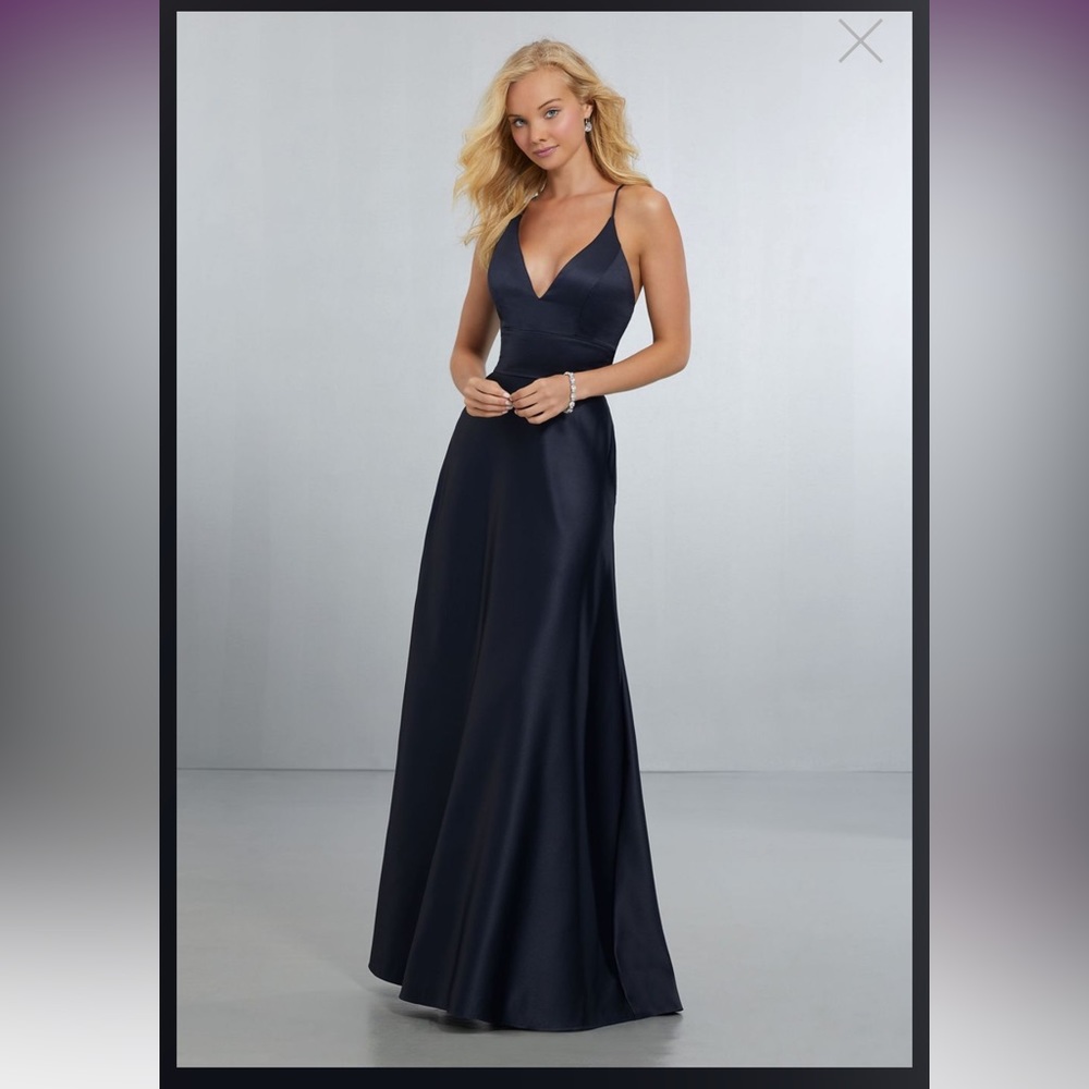 MoriLee by Madeline Gardner  21573 Crisscross Back Bridesmaid Dress
